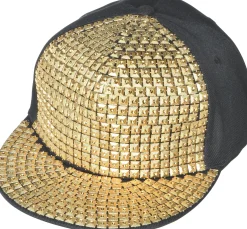 Store Gold Studded Hip Hop Hat Hats
