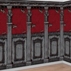 Party City Gothic Mansion Room Rolls| Window & Wall Décor