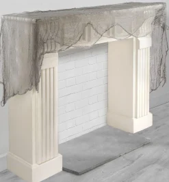 Party City Gray Creepy Cloth| Decorations