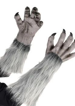 Outlet Gray Werewolf Gloves Gloves