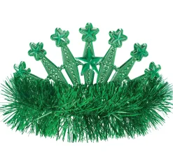 Sale Green Star Tinsel Tiara Tiaras, Crowns