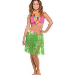 Discount Green Tinsel Hula Skirt Tutus, Skirts