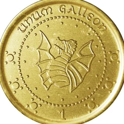 Cheap Gringotts Galleon Milk Chocolate Gold Coin, 0.81Oz - Harry Potter Chocolate Candy