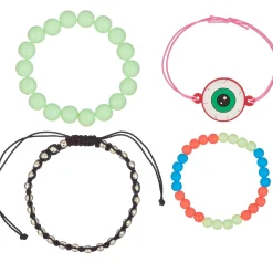 Party City Halloween Cauldron Bracelets, 4Pc| Favors & Favor Bags