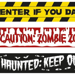 Party City Halloween Fright Tape 3Ct| Decorations