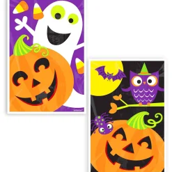 Party City Halloween Party Bags 80Ct| Trunk Or Treat
