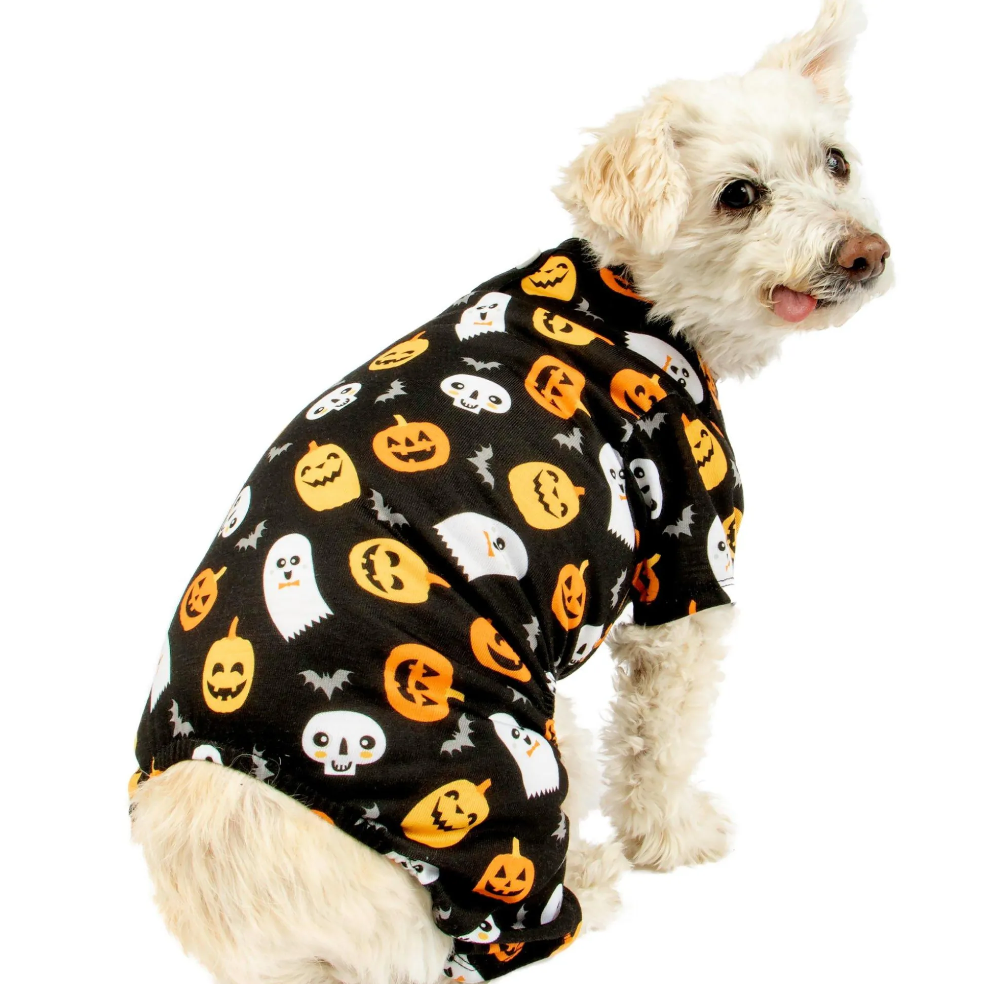 Best Sale Halloween Print Dog Pajamas Dog & Pet Costumes