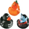 Party City Halloween Rubber Ducks, 2In, 16Ct| Favors & Favor Bags