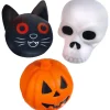 Party City Halloween Squish Foam Balls, 3.25In, 12Ct| Favors & Favor Bags