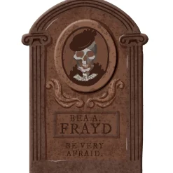 Party City Halloween Tombstone Set, 5Pc| Yard Stakes & Signs