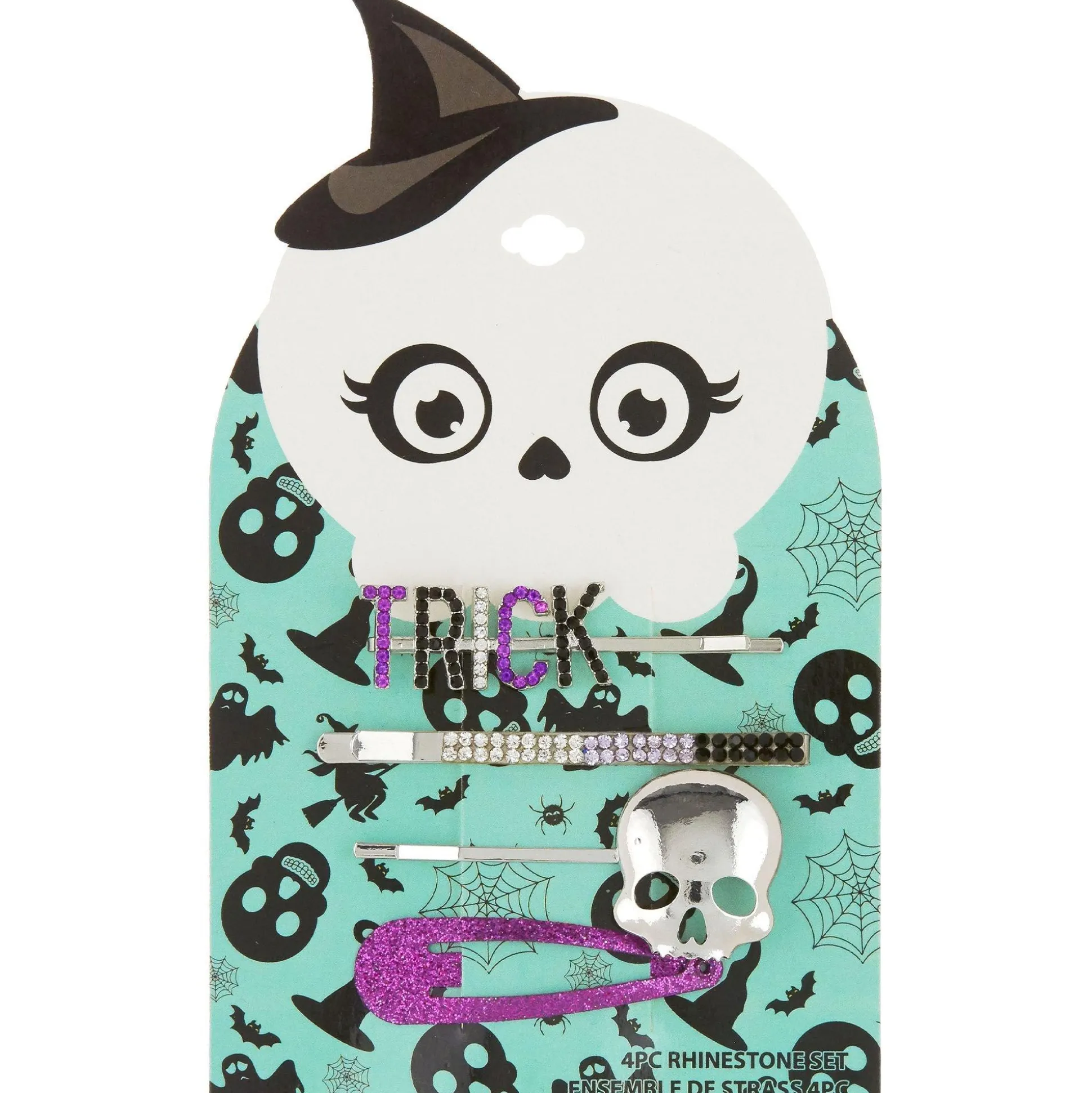 Store Halloween Trick Bobby Pin & Hair Clip Set, 4Pc Headbands, Tails