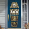 Party City Hanging Coffin With Animated Skull, 5Ft - Halloween Decoration| Hanging Props