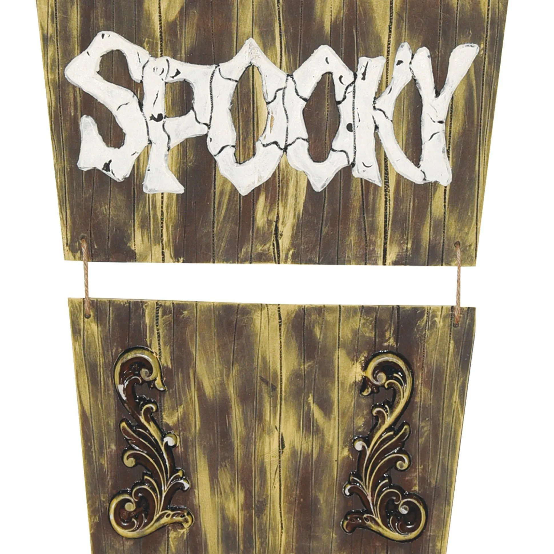 Party City Hanging Coffin With Animated Skull, 5Ft - Halloween Decoration| Hanging Props