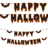Party City Happy Halloween Cardstock Banners, 2Ct| Window & Wall Décor