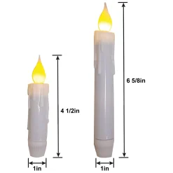 Party City Harry Potter Floating Plastic Led Candles, 10Ct| Home Décor