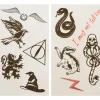Sale Harry Potter Tattoos 2 Sheets Makeup