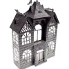 Party City Haunted Manor Metal Tea Light Candle Holder, 10In - Halloween Decoration| Table Décor & Centerpieces