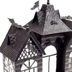 Party City Haunted Manor Metal Tea Light Candle Holder, 10In - Halloween Decoration| Table Décor & Centerpieces