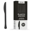 Party City Heavy-Duty Plastic Knives, 20Ct| The Nightmare Before Christmas