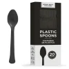 Party City Heavy-Duty Plastic Spoons, 20Ct| The Nightmare Before Christmas