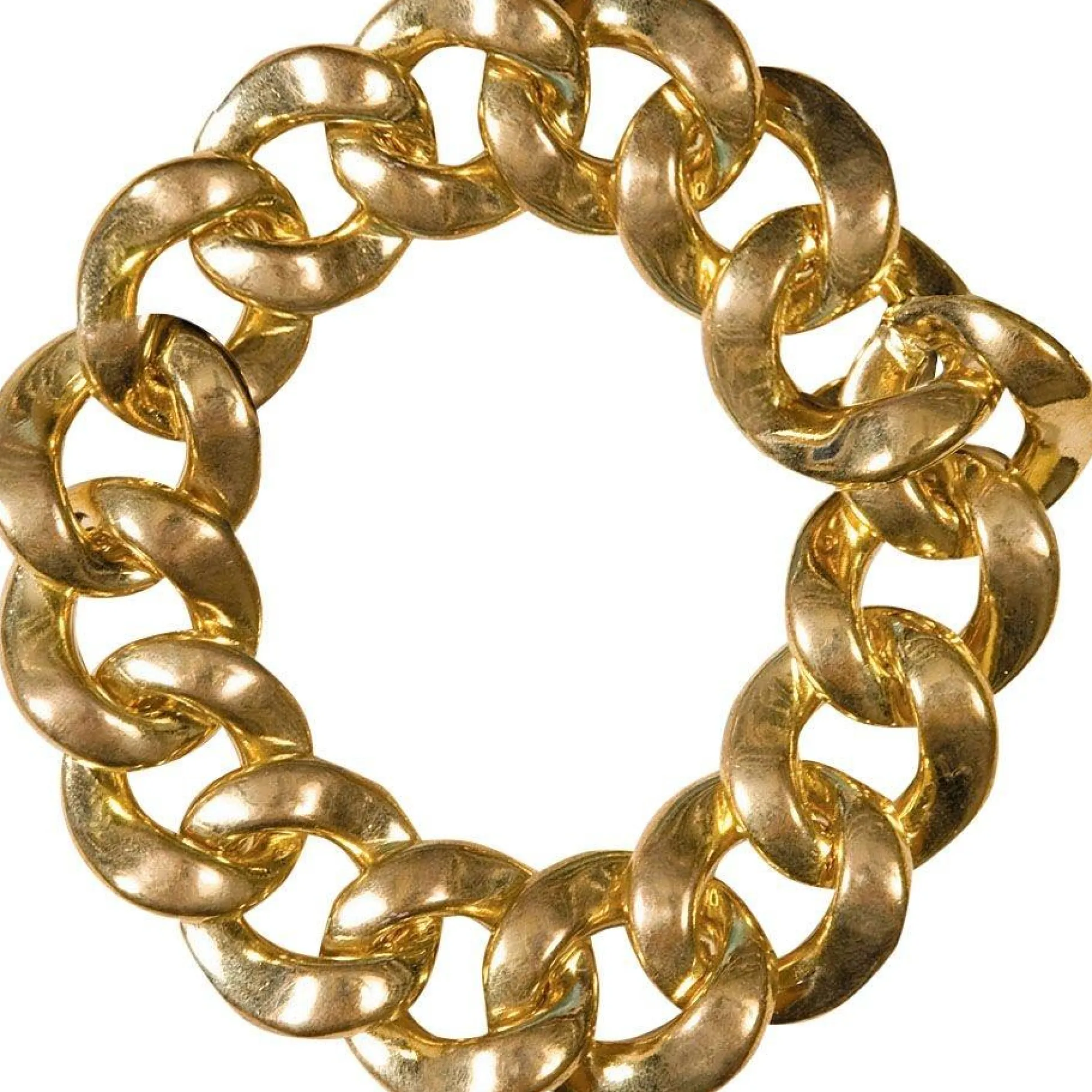 Discount Hip Hop Big Links Gold Bracelet Jewelry
