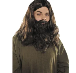 Discount Hippie Wig & Beard Facial Hair