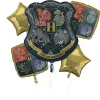 Party City Hogwarts Foil Balloon Bouquet, 5Pc - Harry Potter| Harry Potter Hogwarts
