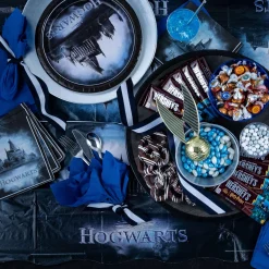 Party City Hogwarts Plastic Table Cover, 54In X 96In - Harry Potter| Table Décor & Centerpieces