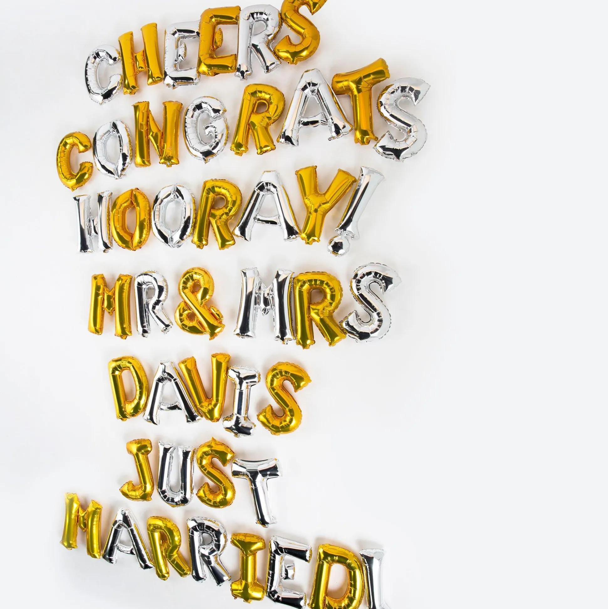 Party City 13In Air-Filled Silver Letter Balloon (A)| Balloons