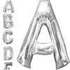 Party City 34In Silver Letter Balloon (A)| Balloons