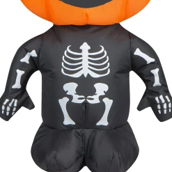 Party City Inflatable Halloween Pumpkin Boy Decoration, 19.6In| Inflatables & Blow-Ups