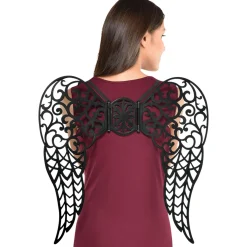 Best Sale Iron Gate Filigree Dark Angel Wings Wings