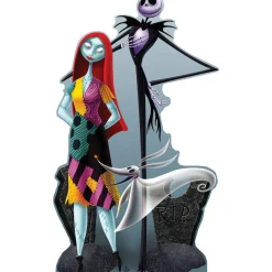 Party City Jack Skellington & Sally Cardboard Cutout, 6Ft - The Nightmare Before Christmas| Standing Props