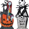 Party City Jack Skellington Or Jack & Sally Mdf Sign, 30In - Disney The Nightmare Before Christmas| The Nightmare Before Christmas