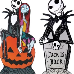 Party City Jack Skellington Or Jack & Sally Mdf Sign, 30In - Disney The Nightmare Before Christmas| The Nightmare Before Christmas