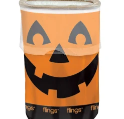 Party City Jack-O'-Lantern Flings® Pop-Up Trash Bin| Bakeware