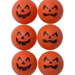 Party City Jack-O'-Lantern Pong Balls 6Ct| Pi Atas, Games, & Activities
