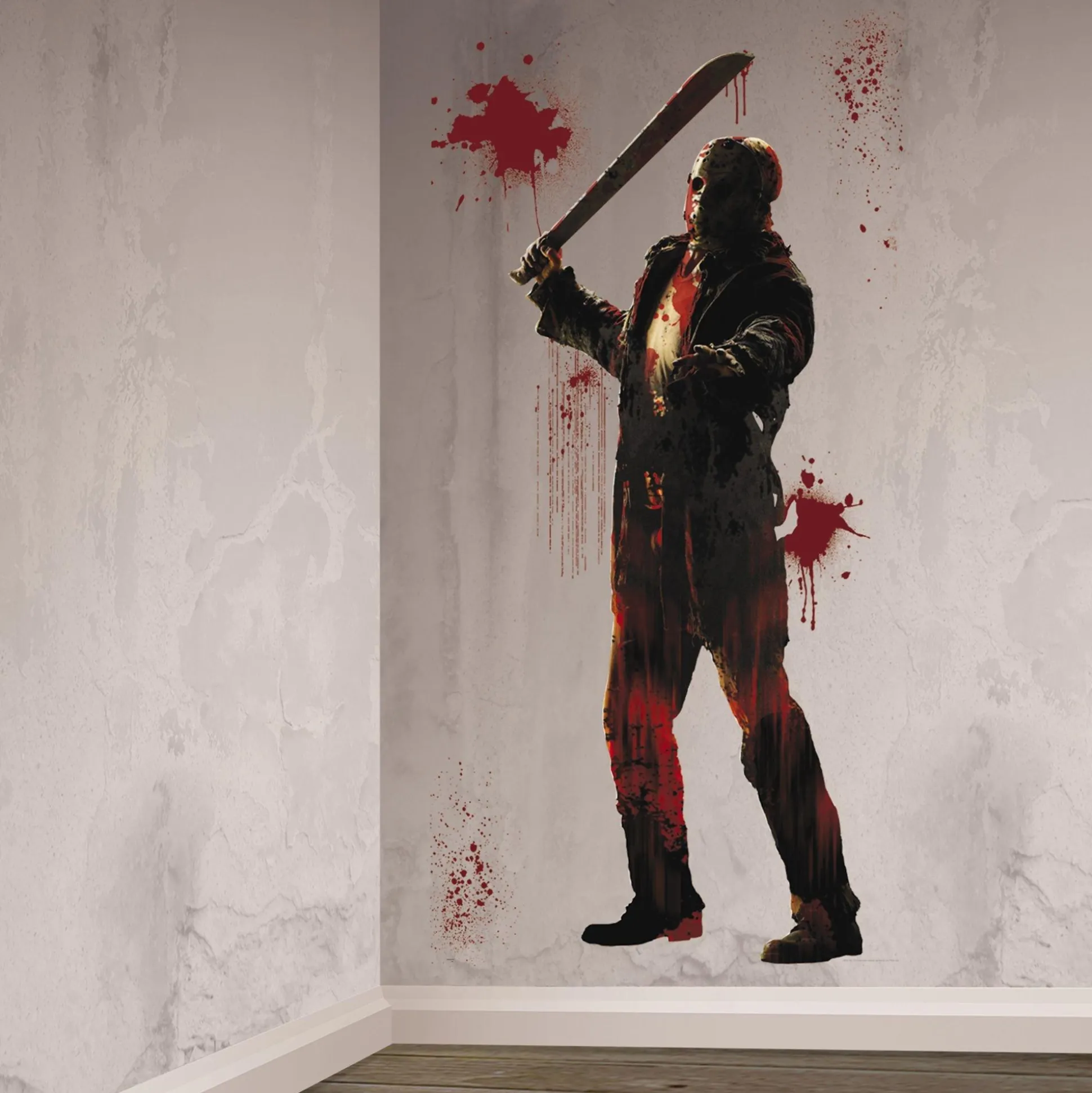 Party City Jason Voorhees Scene Setter Add-On - Friday The 13Th| Decorations