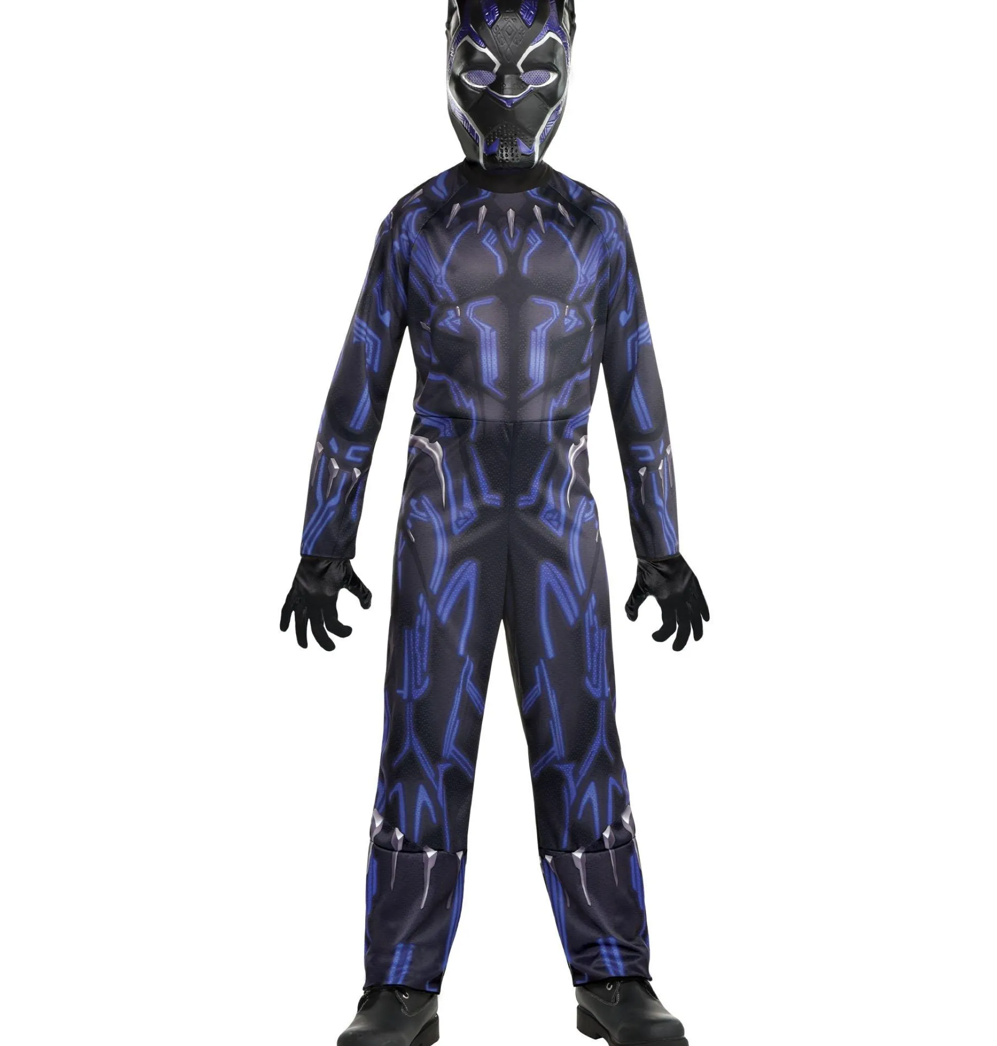 Party City Kids' Black Panther Costume - Legacy|Boy Superhero