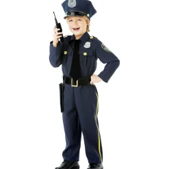 Party City Kids' Classic Police Officer Deluxe Costume|Boy Career