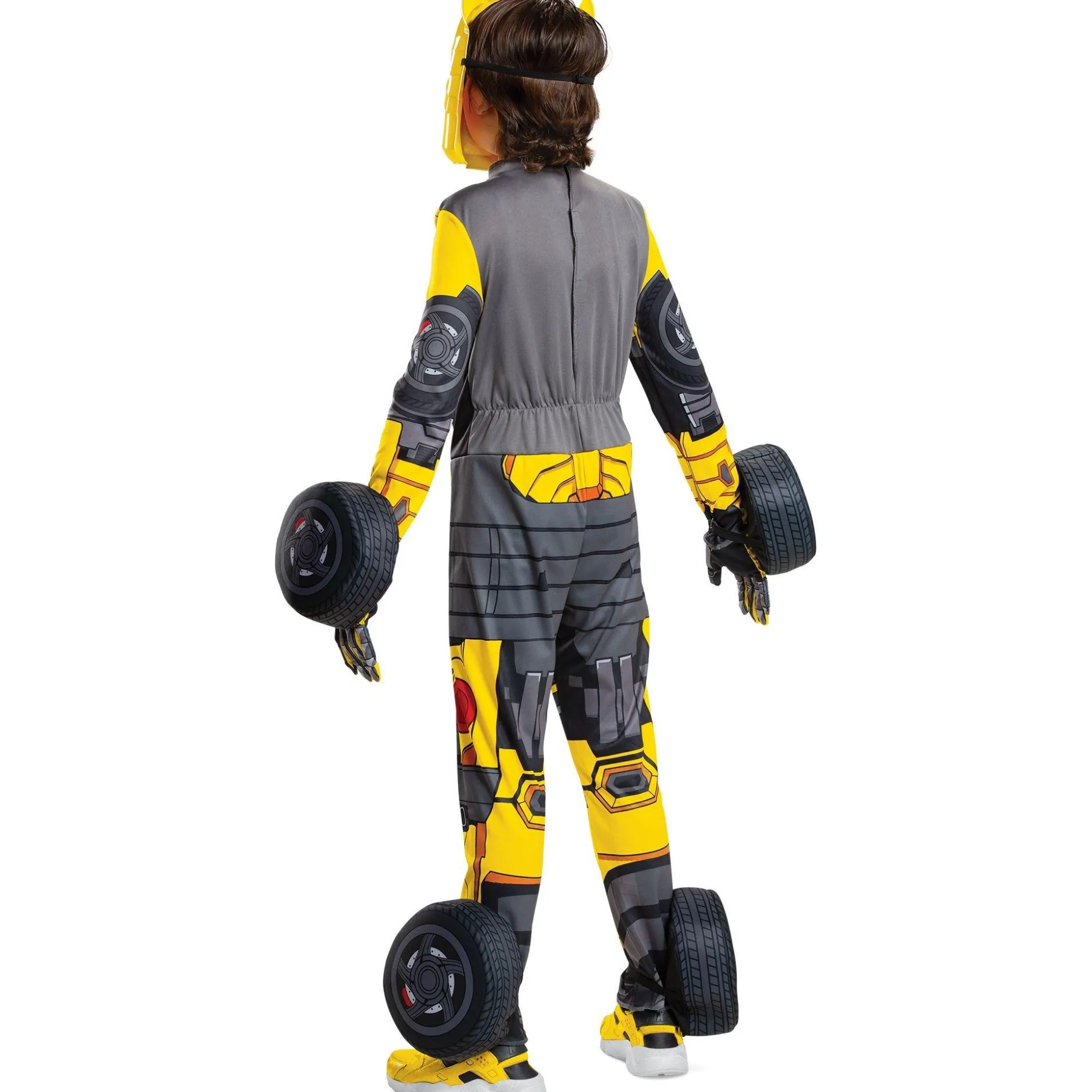 Party City Kids' Converting Bumblebee Deluxe Costume - Transformers|Boy Superhero