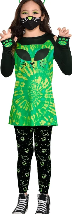 Party City Kids' Cosmic Kitty Costume|Girl Animal & Bug
