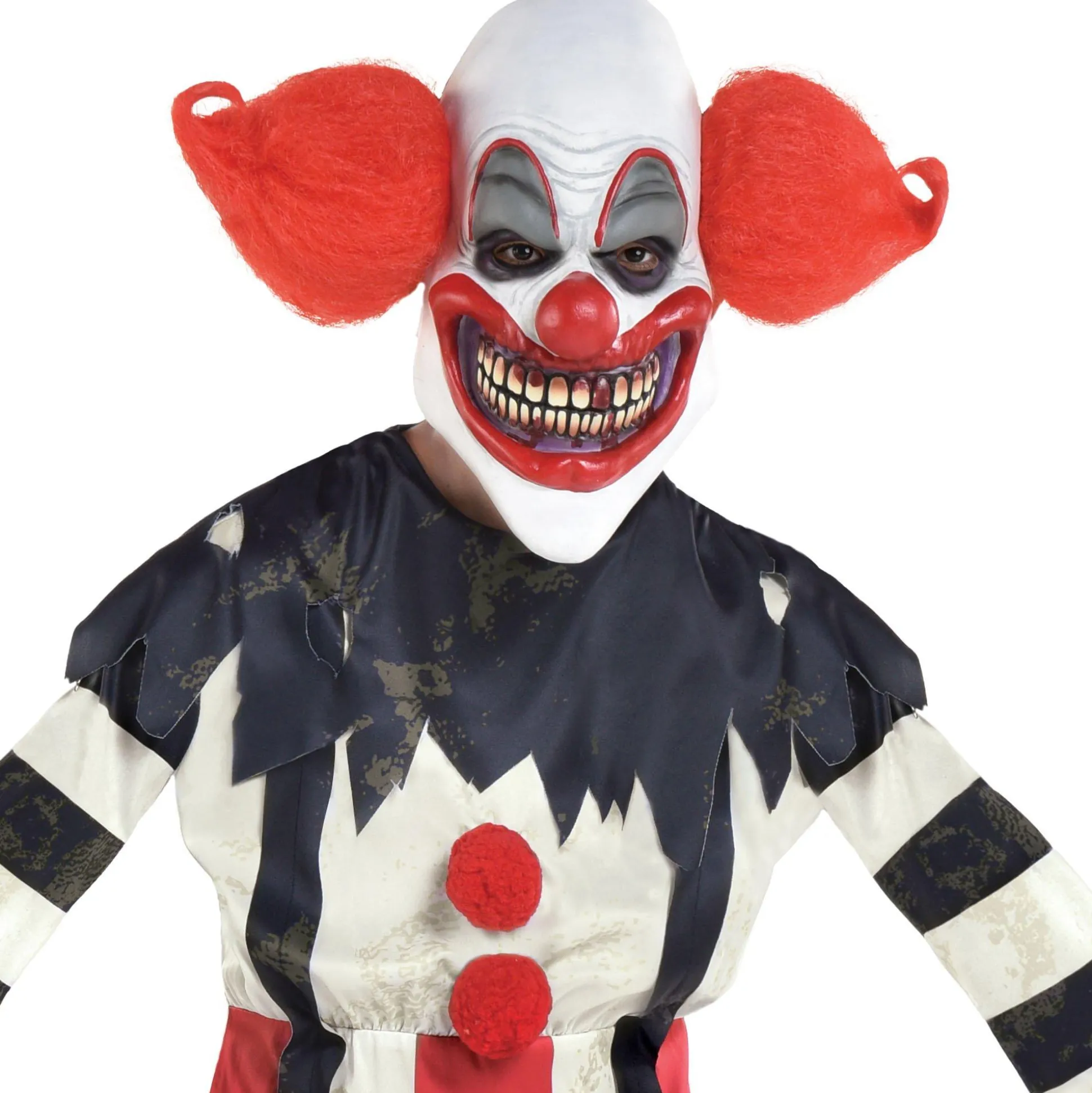 Party City Kids' Creepy Long Armed Clown Illusion Costume|Boy Scary