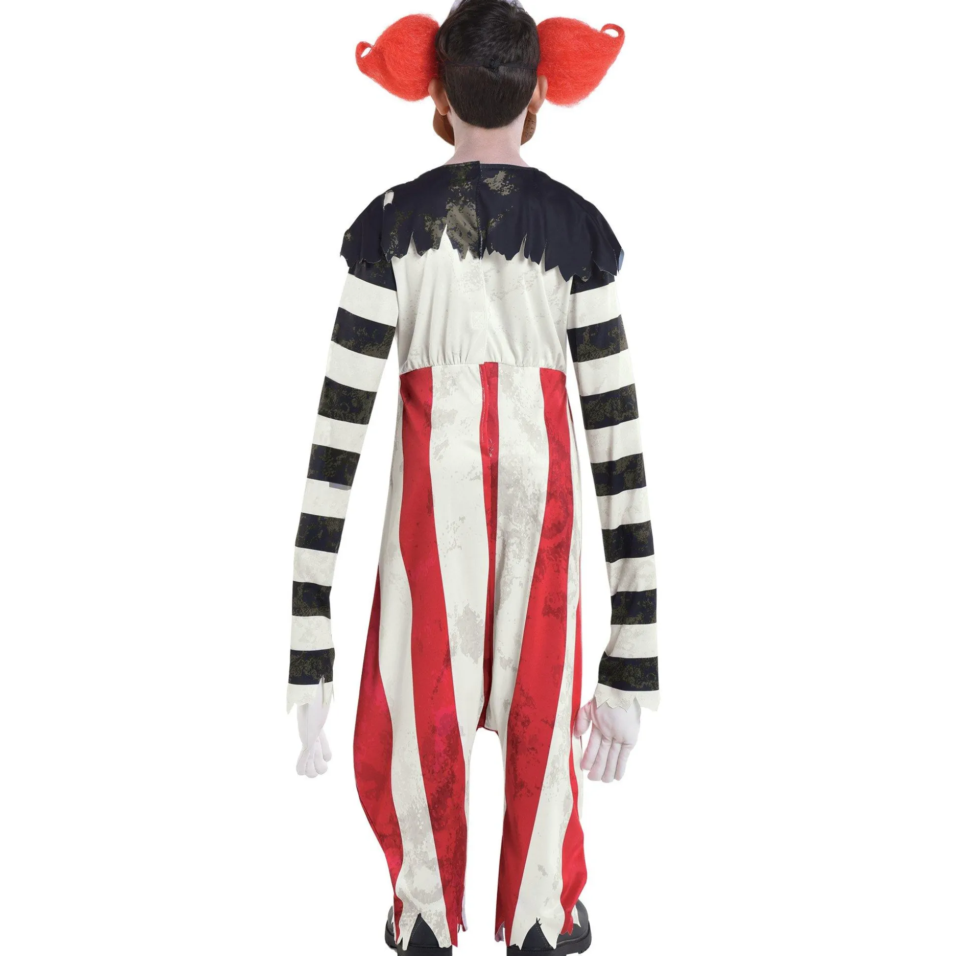 Party City Kids' Creepy Long Armed Clown Illusion Costume|Boy Scary