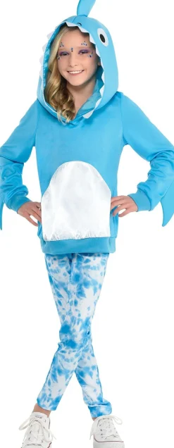 Party City Kids' Fintastic Shark Costume|Girl Animal & Bug