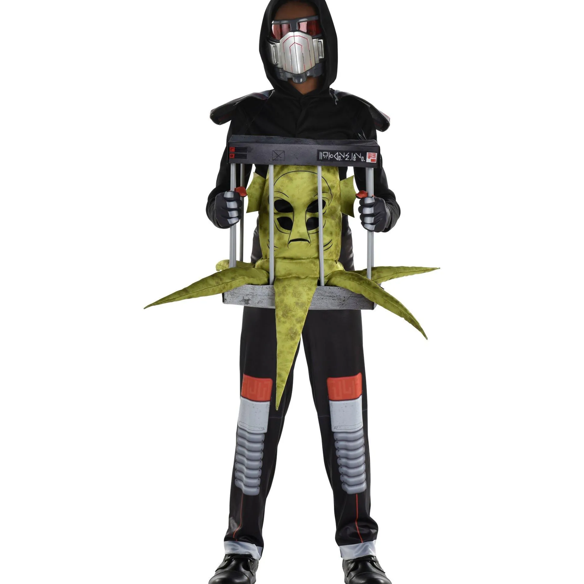 Party City Kids' Galactic Alien Hunter Illusion Costume|Boy Scary