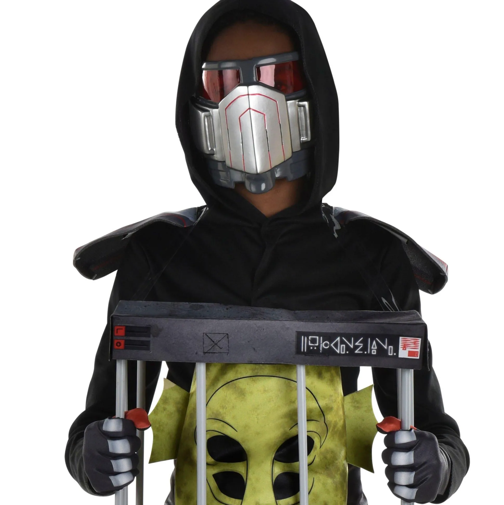 Party City Kids' Galactic Alien Hunter Illusion Costume|Boy Scary