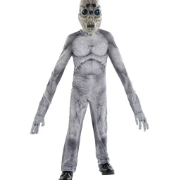 Party City Kids' Gray Many-Eyed Alien Illusion Costume|Boy Scary
