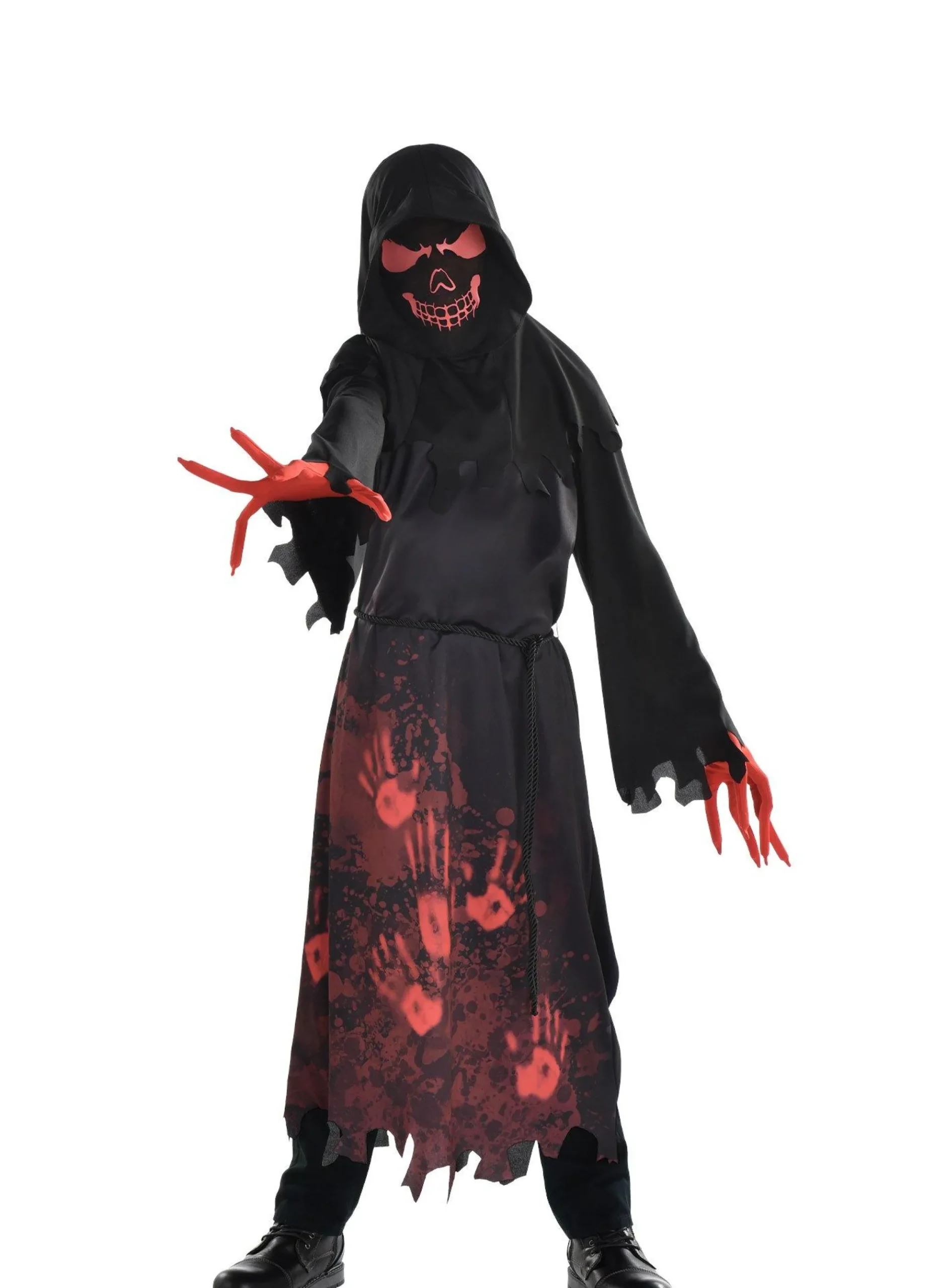 Party City Kids' Hooded Horror Costume|Boy Scary