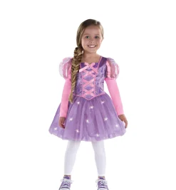 Party City Kids' Light-Up Rapunzel Costume - Disney Tangled|Girl Disney Princess